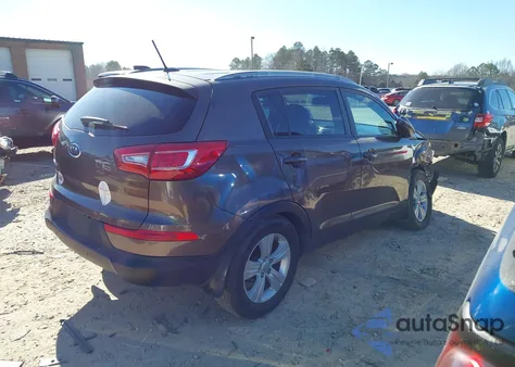 2012 Kia Sportage Lx из США, поврежденный, VIN KNDPB3A25C7228128
